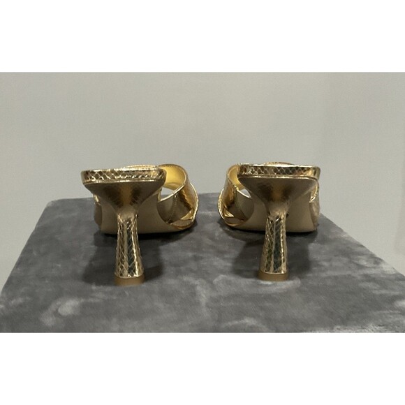 Michael Kors Clara Mule Pale Gold 8.5 M - Picture 3 of 13